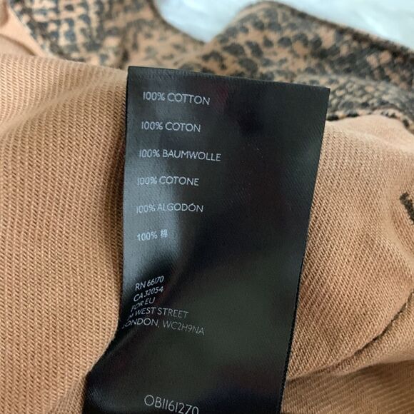 FREE People Snake Trucker Jacket Button Front Pockets - Picture 8 of 11